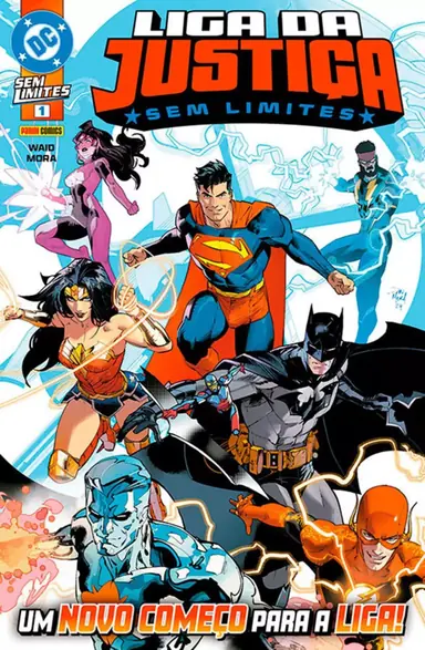Capa da HQ Liga da Justiça (2025) DC Comics